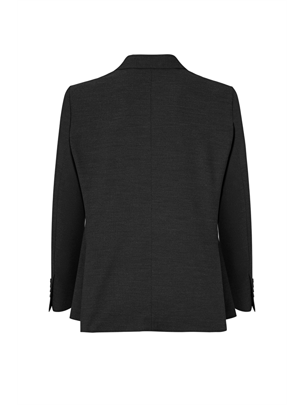 Siyah Regular Sivri Yaka 6 Drop Takım Elbise-5