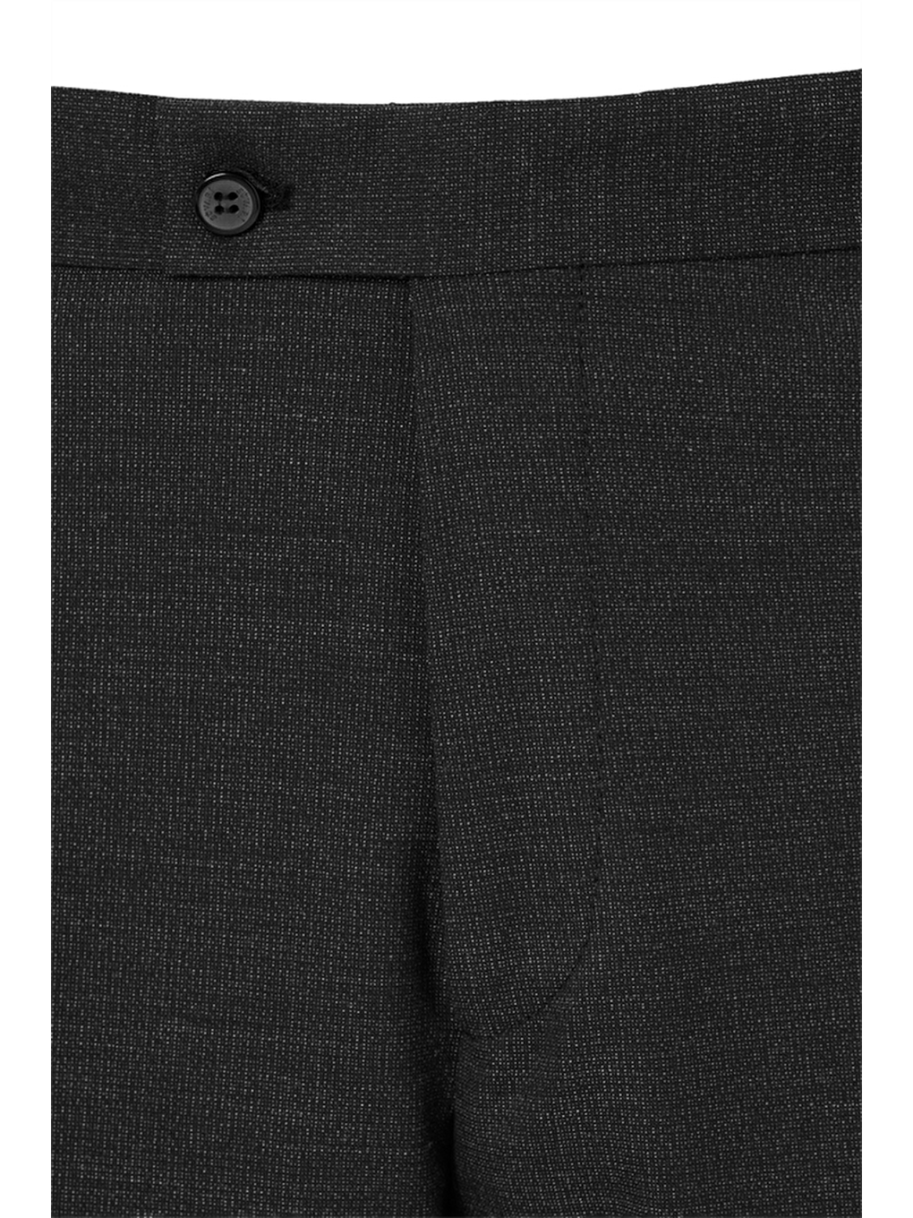 Siyah Regular Sivri Yaka 6 Drop Takım Elbise-7