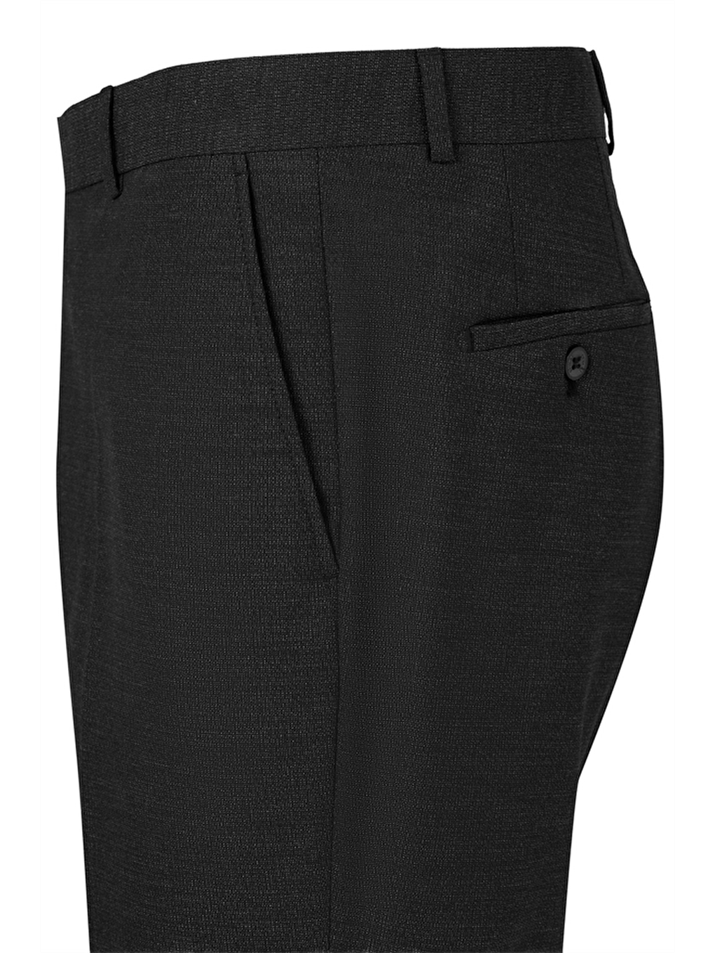 Siyah Regular Sivri Yaka 6 Drop Takım Elbise-8