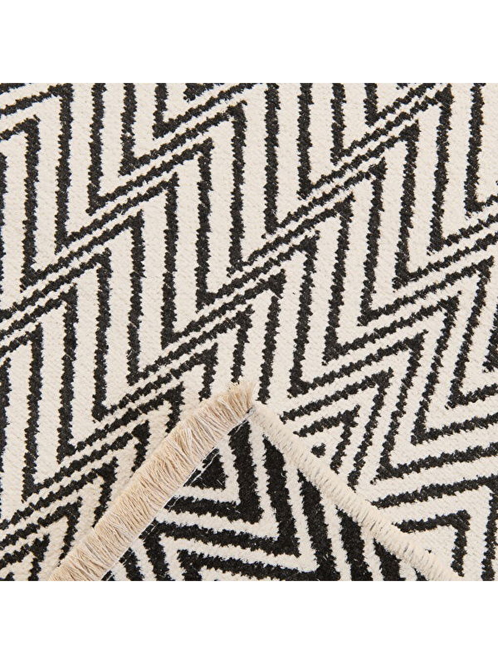 Soft Pirn Halı - Siyah - 120x180 cm-4