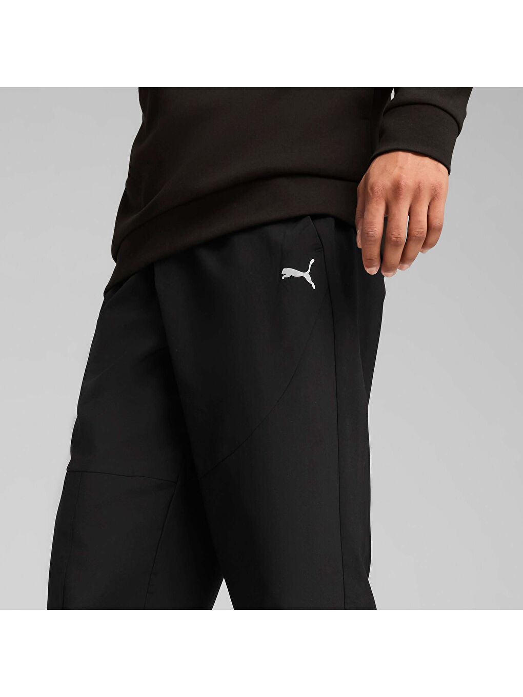 Siyah PUMATECH Erkek Kargo Pantolon-3