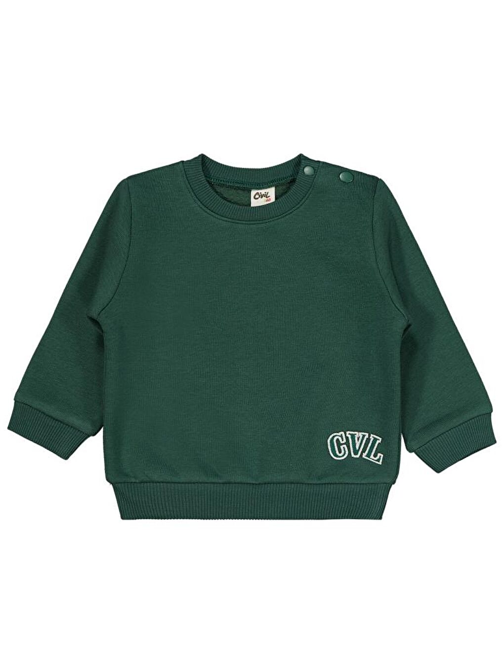 Baby Cvl Nakışlı 6-18 Ay Takım - Yeşil 18-24 Ay-2