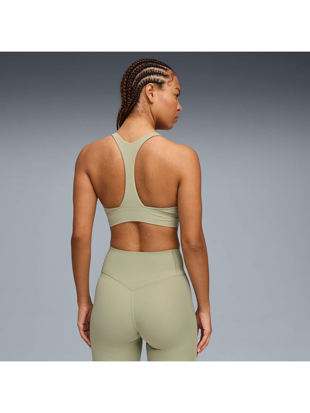 Yeşil SHAPELUXE Plunge Spor Sütyeni-2