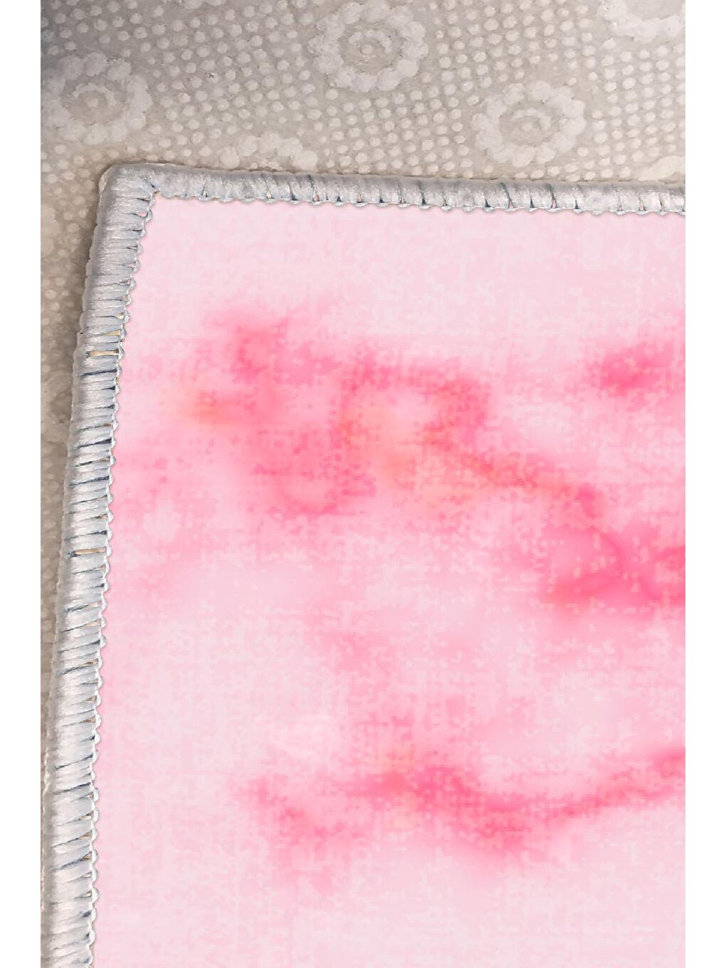 Pembe Dekoratif Özel Tasarım Modern Halısı 180x280 cm-2