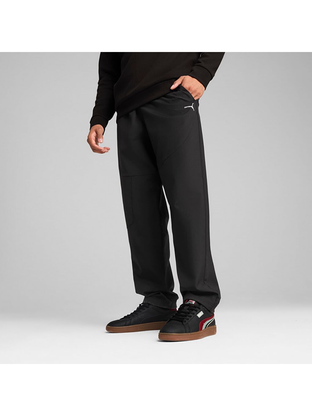 Siyah PUMATECH Erkek Kargo Pantolon-6