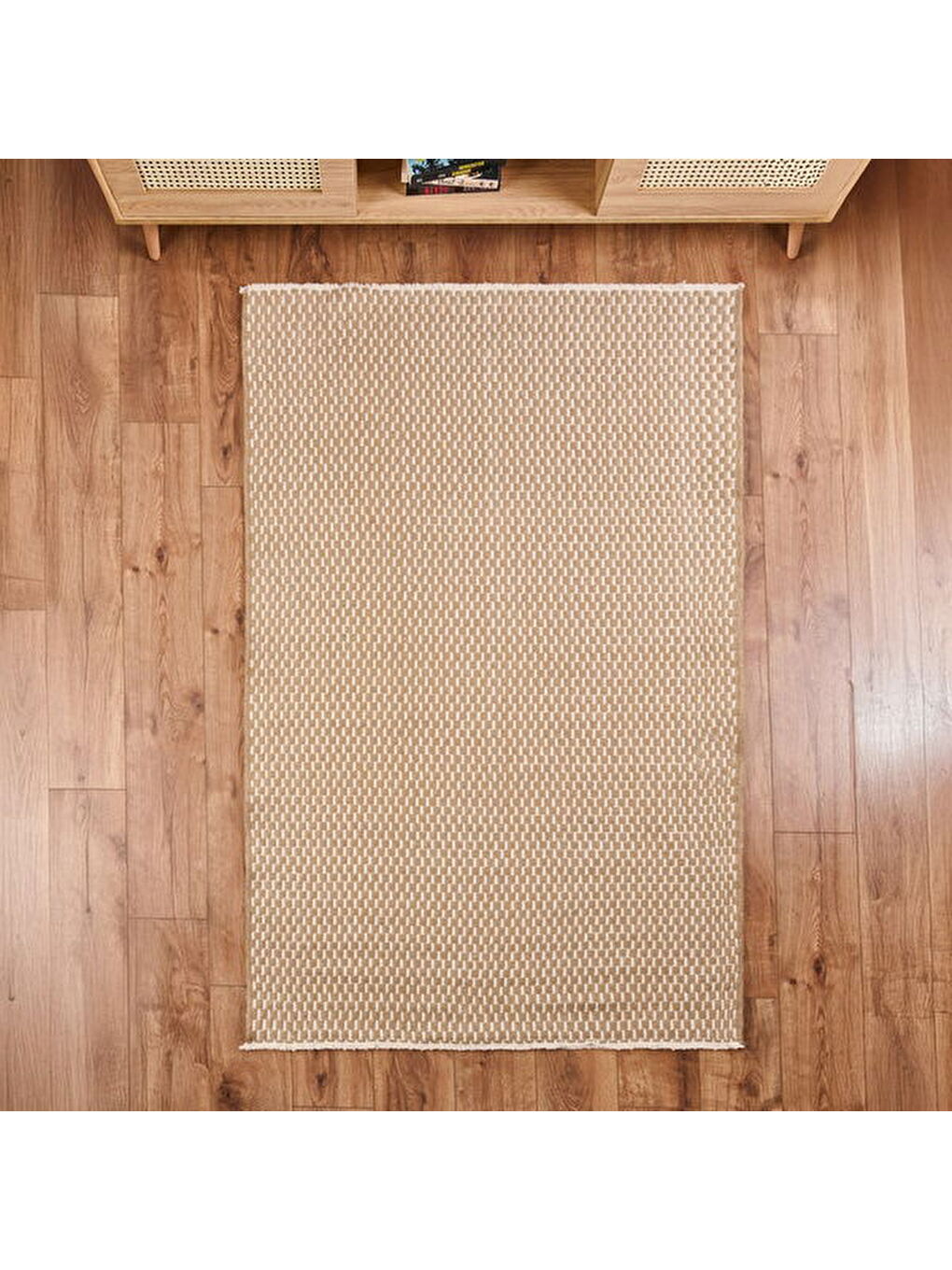 Soft Vime Halı - Bej - 120x180 cm