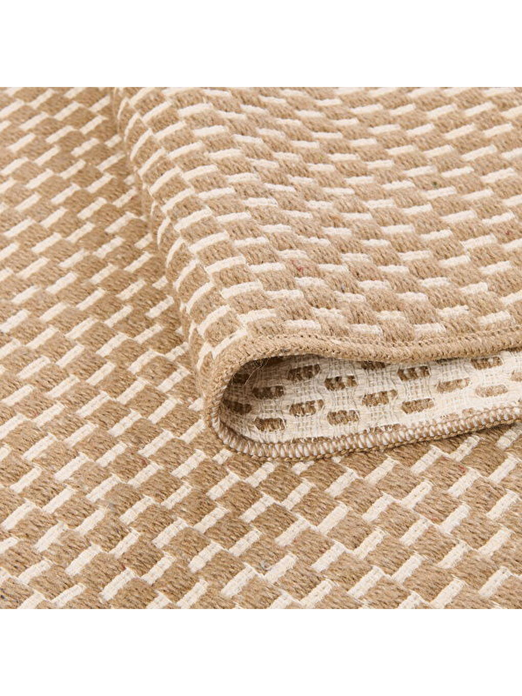 Soft Vime Halı - Bej - 120x180 cm-4