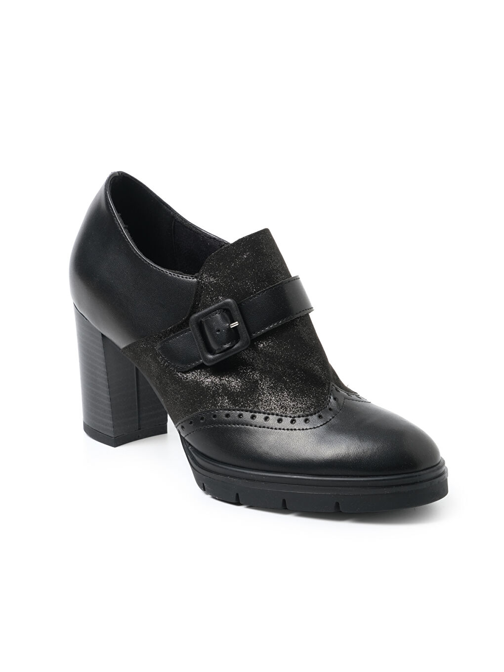 Siyah Kadın Topuklu / Stiletto 484782 4782 Micro Tech Nero