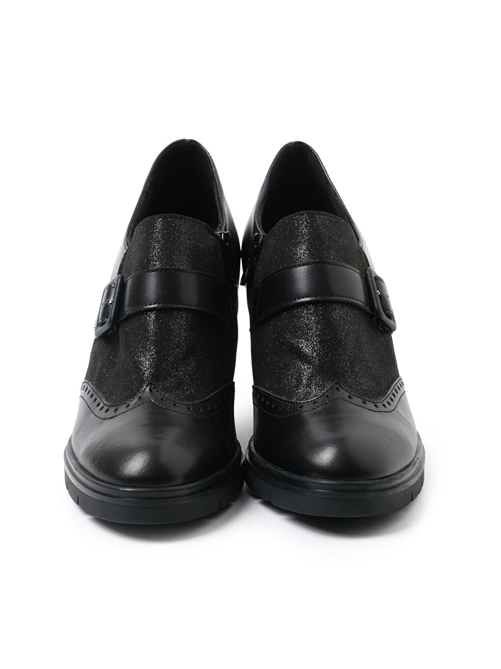 Siyah Kadın Topuklu / Stiletto 484782 4782 Micro Tech Nero-2