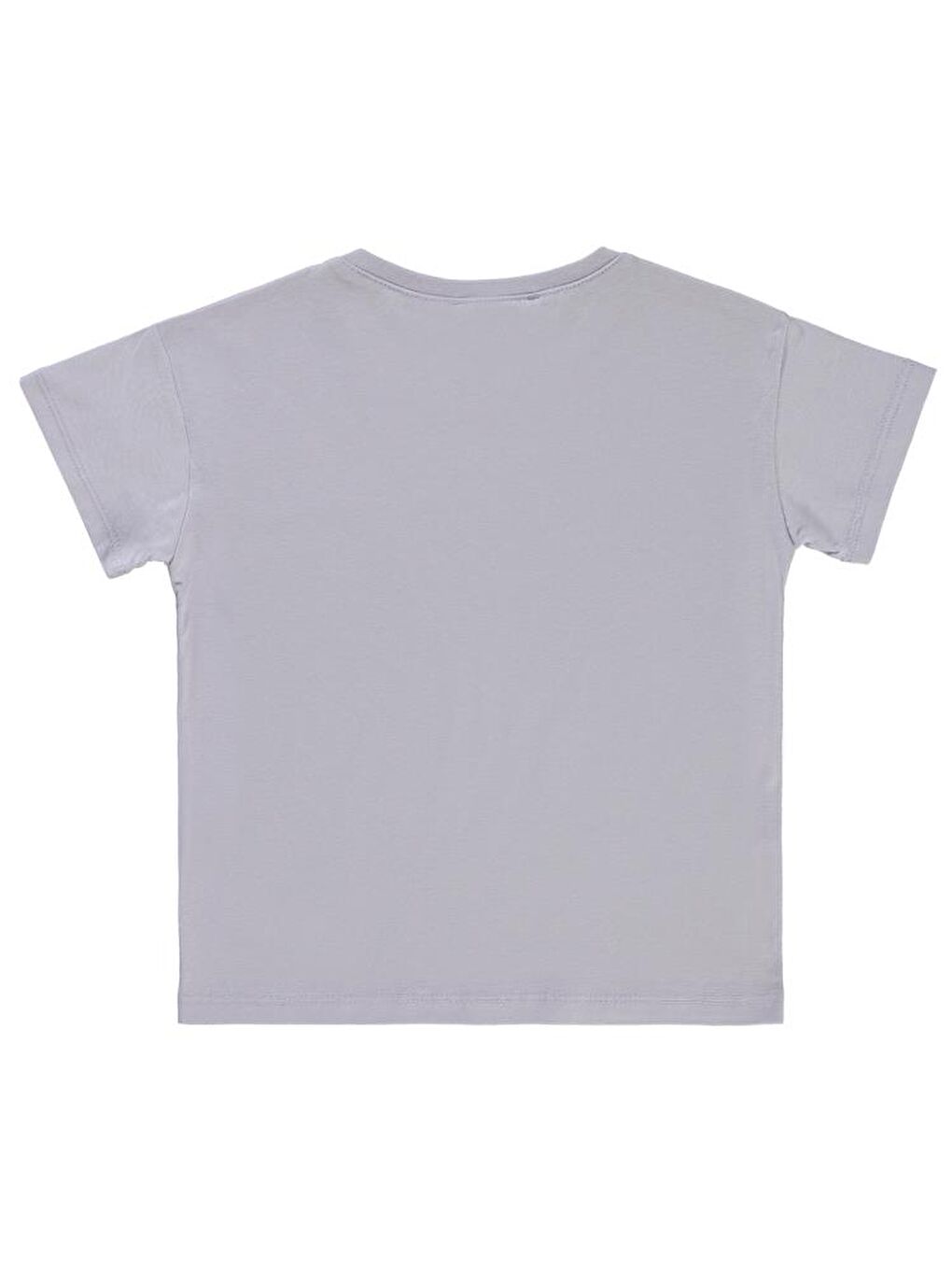 Girls Basic 2-5 Yaş Tişört - Lila4-5 Yaş-1