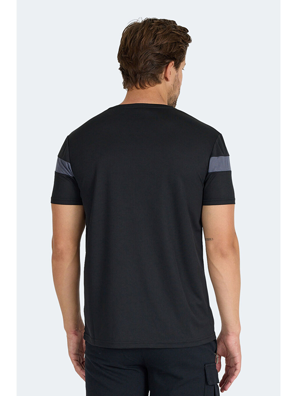 RAMIRO Erkek Siyah Tişört-1