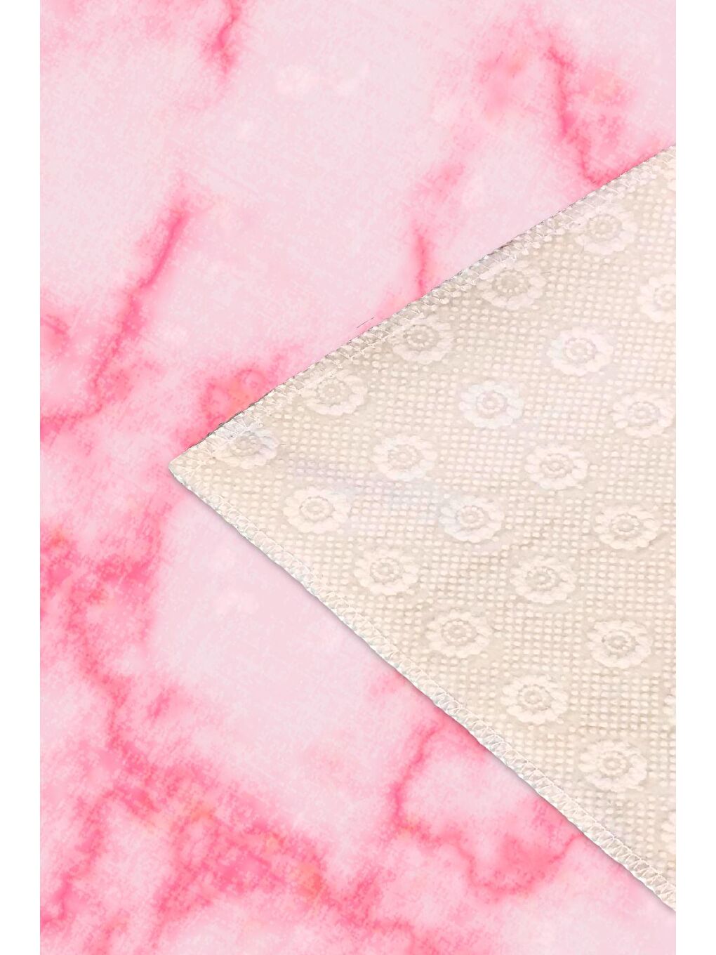 Pembe Dekoratif Özel Tasarım Modern Halısı 180x280 cm-3