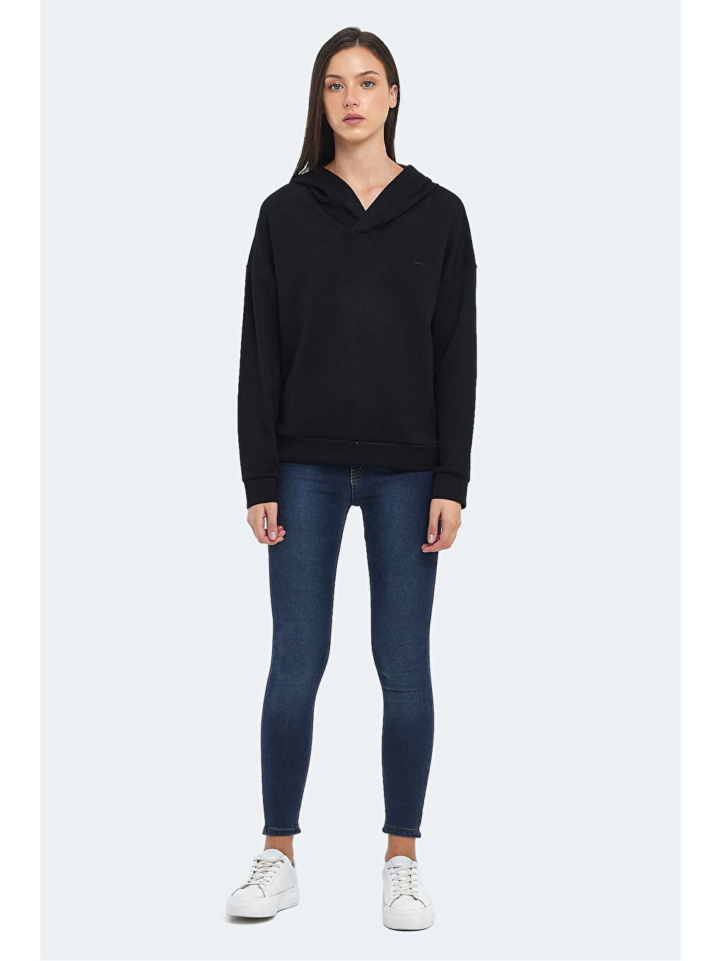 KENZIE I Kadın Siyah Sweatshirt-6