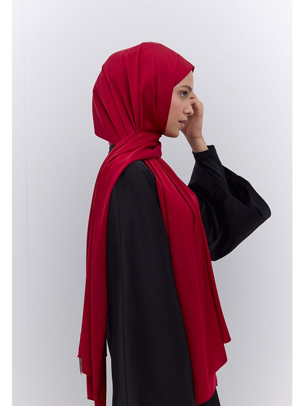 İpeksi Elegance Şal Bordo-2