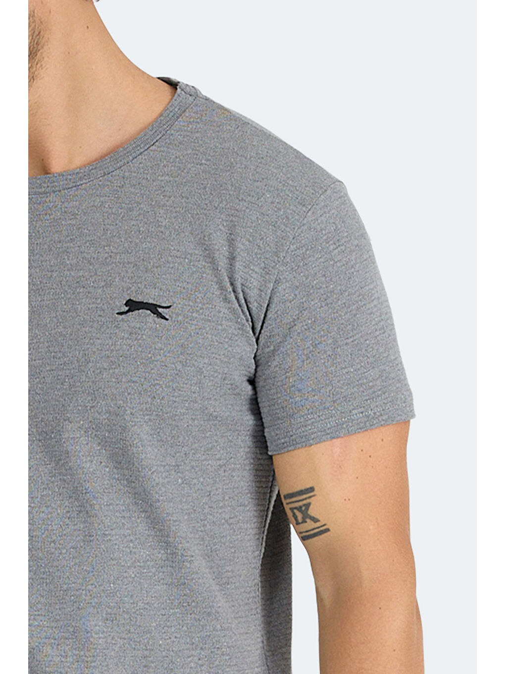 SWİTCH I Erkek Koyu Gri Tişört-5