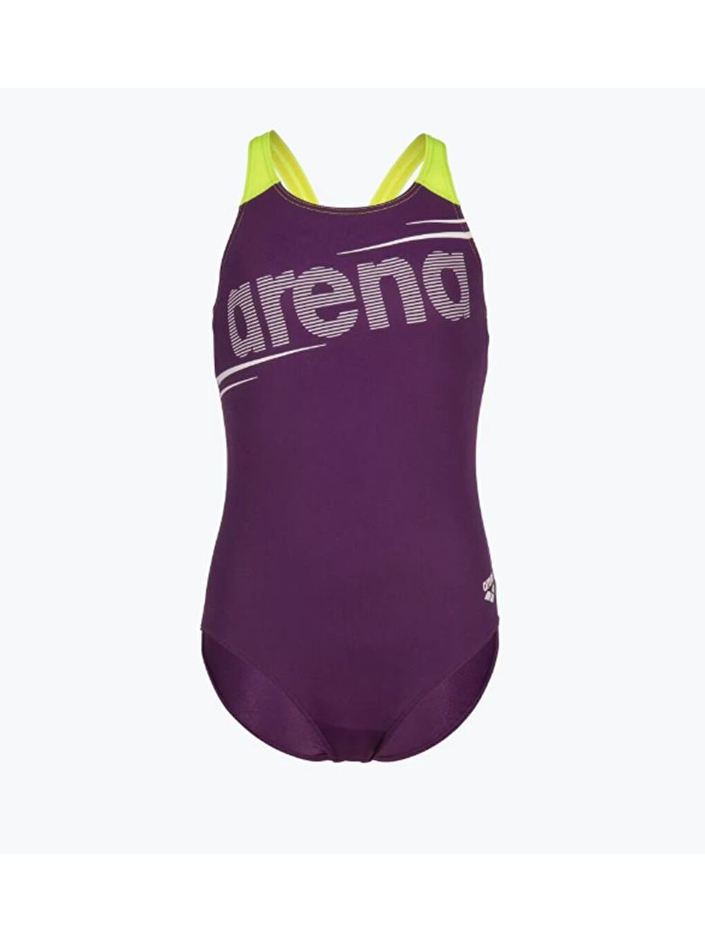 G Bold Swimsuit V Back Mor Kız Çocuk Yüzücü Mayosu 011755960