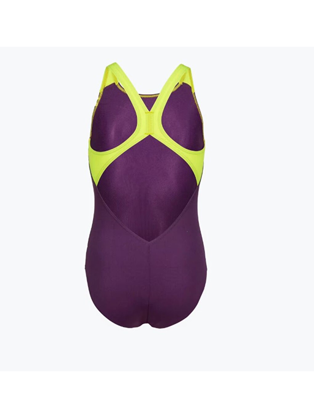 G Bold Swimsuit V Back Mor Kız Çocuk Yüzücü Mayosu 011755960-1