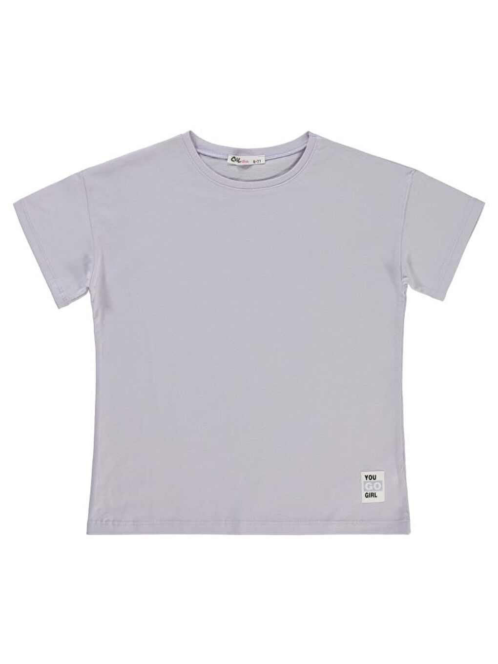 Girls Basic 10-13 Yaş Tişört - Lila13-14 Yaş