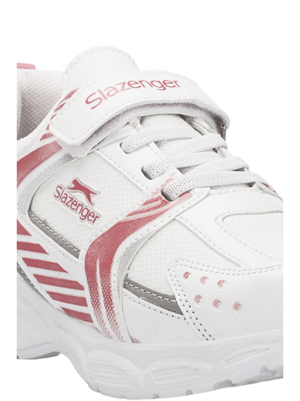 SLAZENGER Beyaz-Pembe KENDALL Unisex Çocuk Sneaker Ayakkabı Beyaz / Pembe - 3