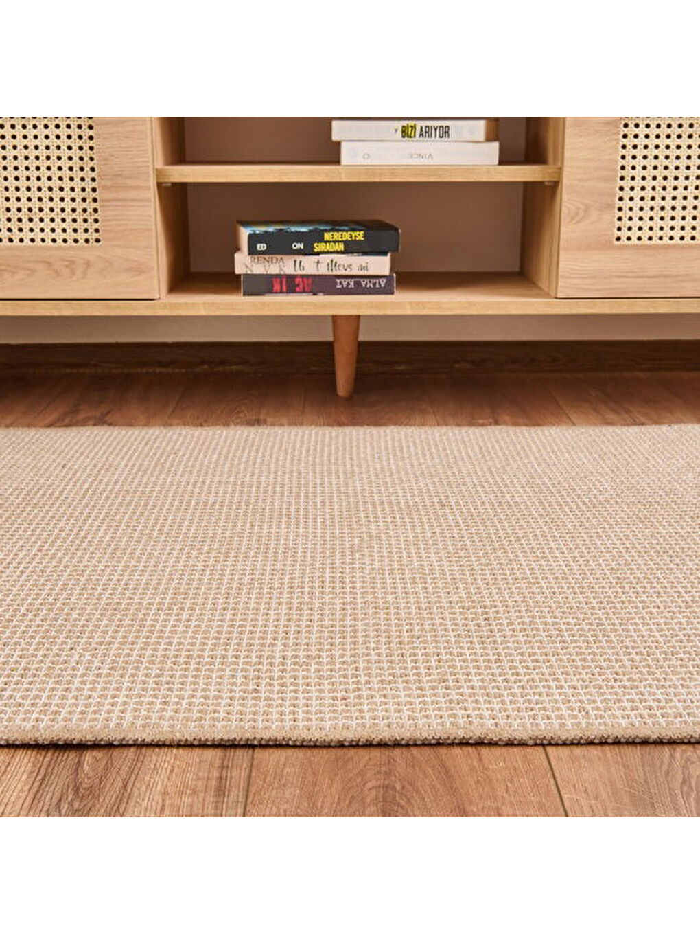 Soft Malta Halı - Bej - 80x150 cm-3