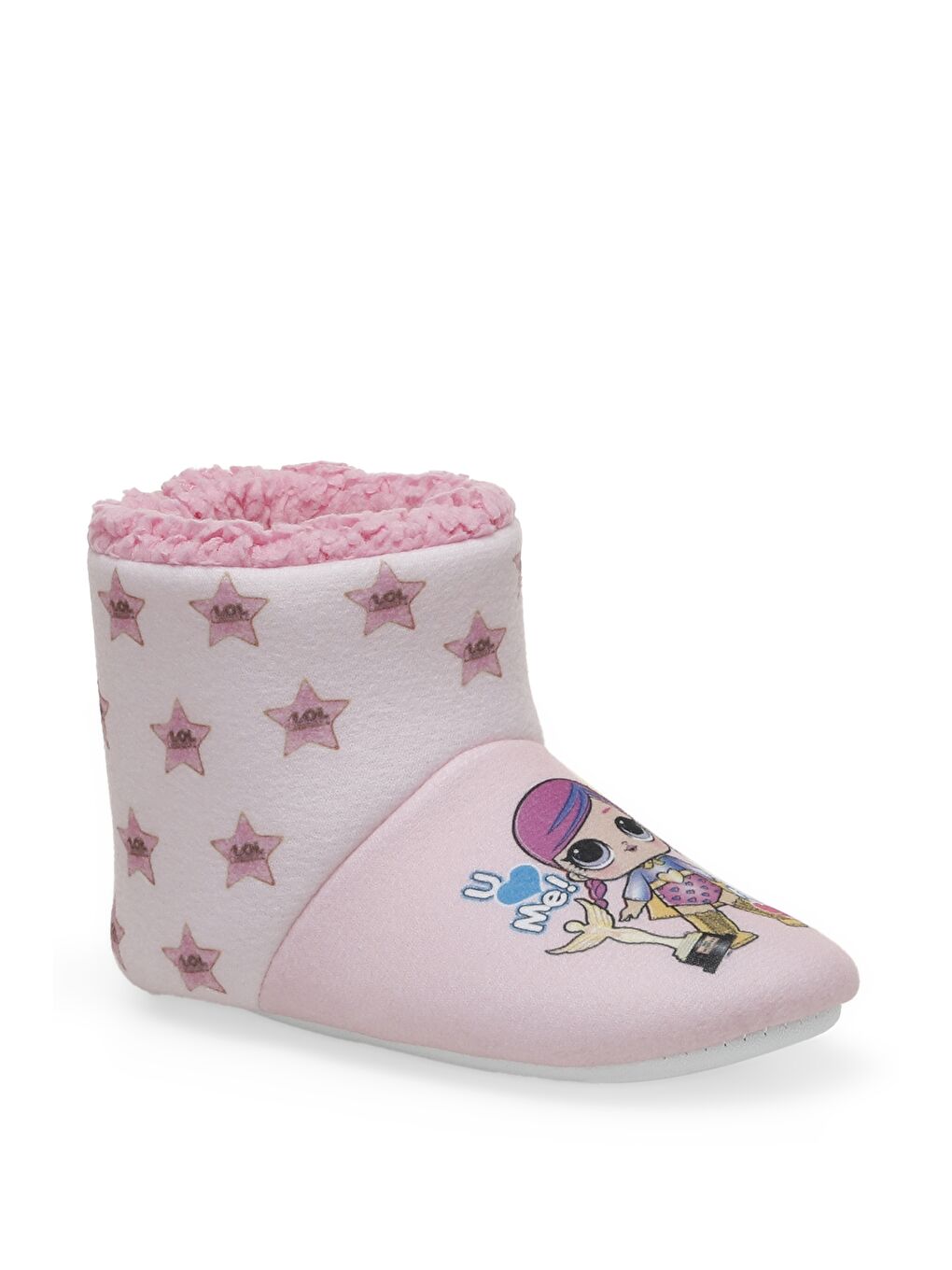 LOGI.P2PR Pembe Kız Çocuk Panduf-1