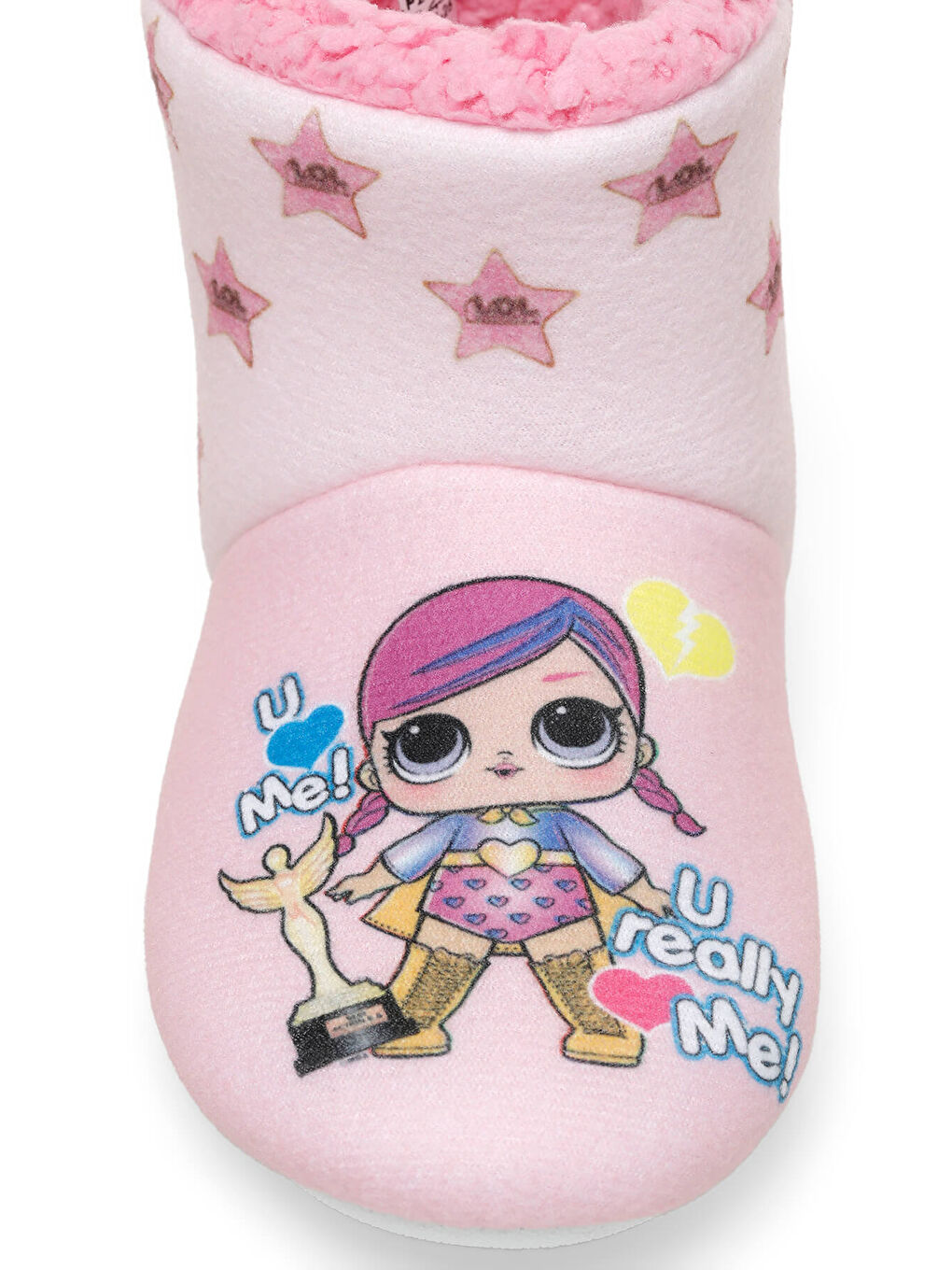 LOGI.P2PR Pembe Kız Çocuk Panduf-3