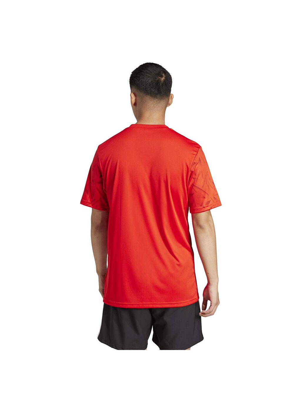 Icon 25 Jsy M Erkek Kırmızı V Yaka Tişört-1