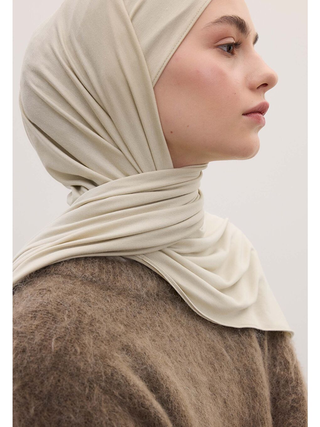 Bambu Penye Şal Uçuk Yeşil-2