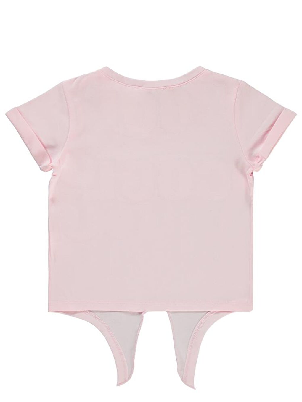 Girls Cool Nakışlı 2-5 Yaş Tişört - Pembe 5-6 Yaş-1