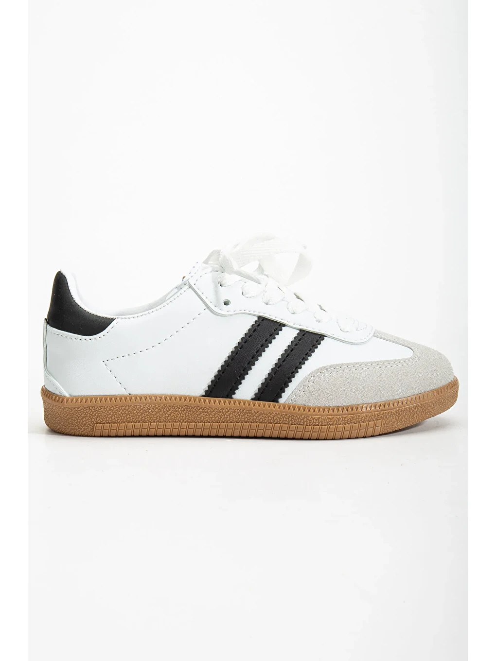 Beyaz Saanboo Günlük Ortopedik Unisex Çocuk Sneaker Spor Ayakkabı-3