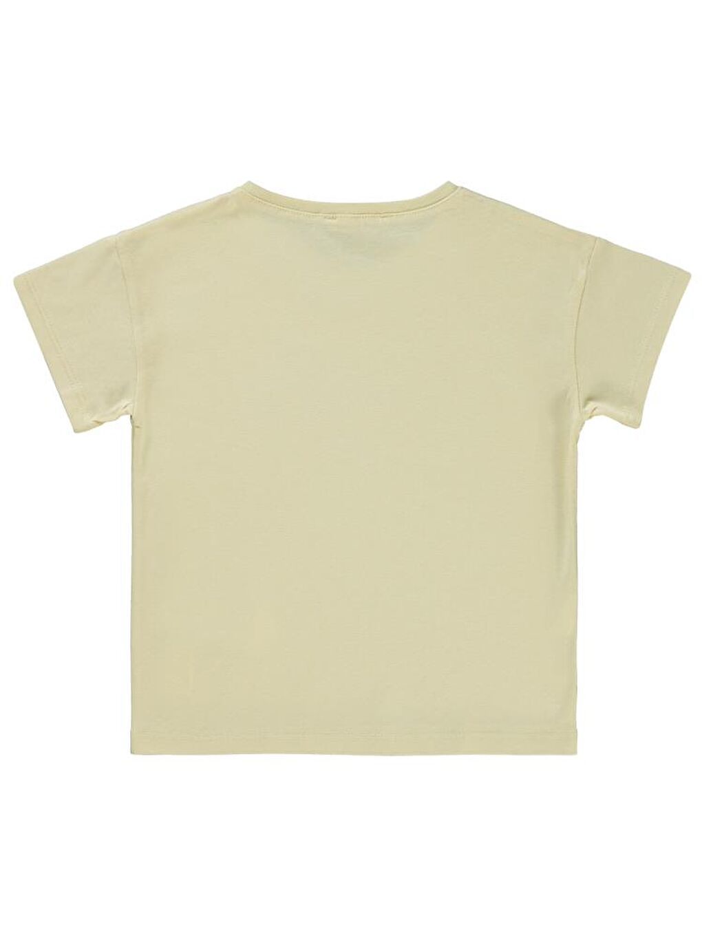 Girls Basic 2-5 Yaş Tişört - Sarı3-4 Yaş-1