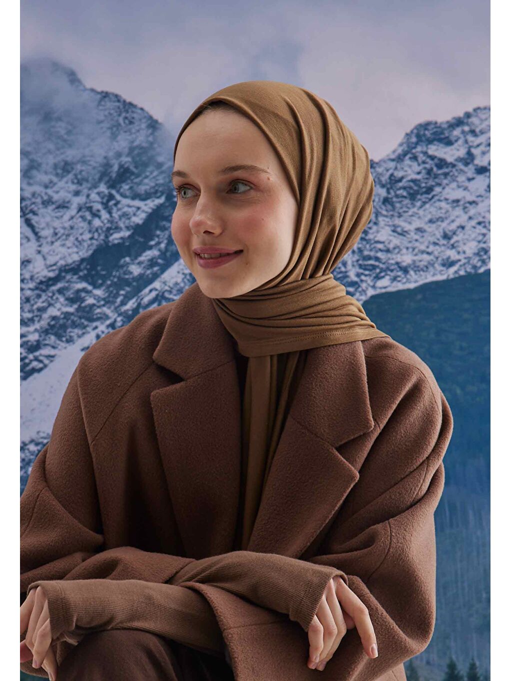 Kahverengi Penye Şal Toprak-3