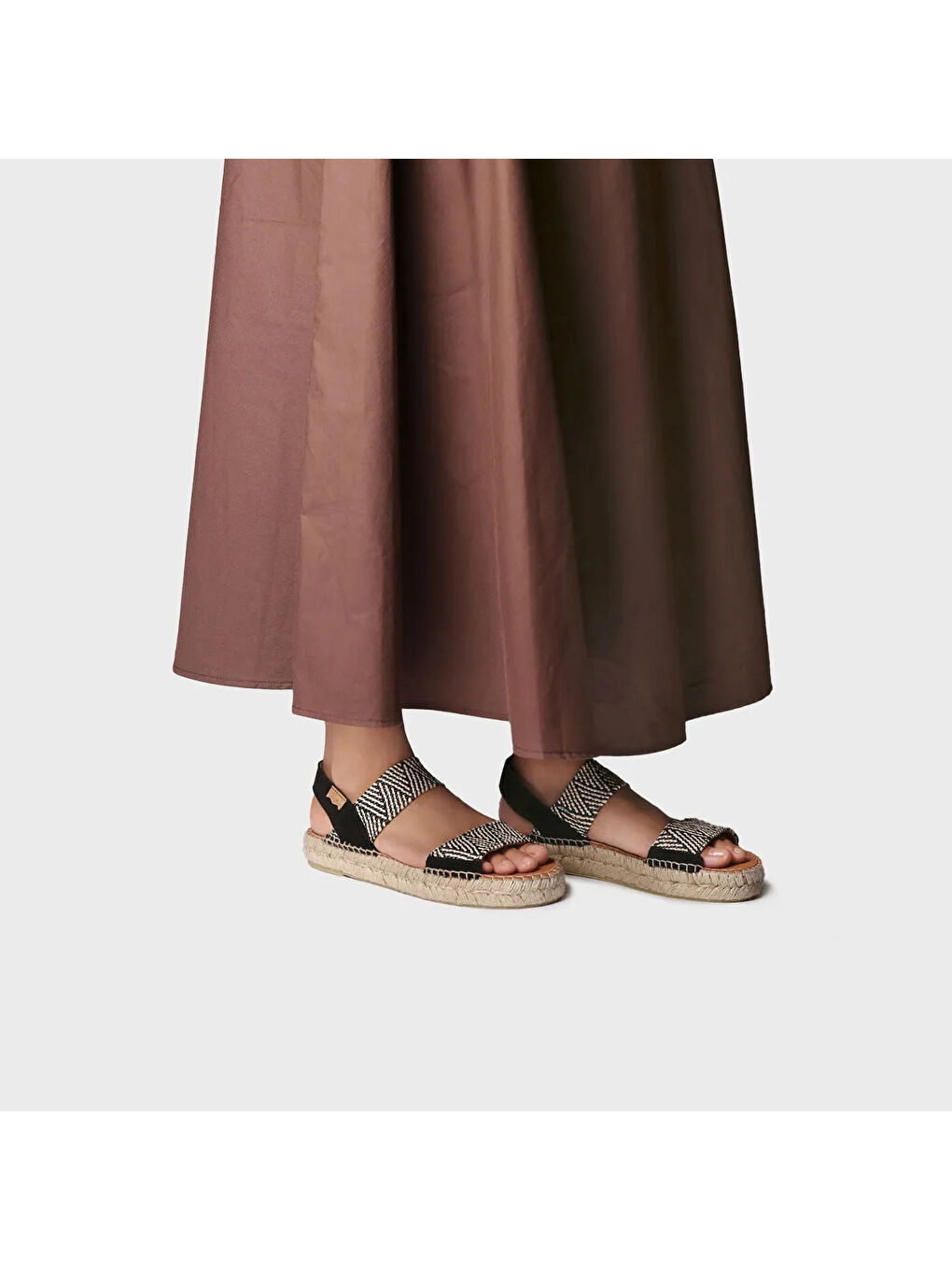 Siyah Kadın Sandalet ELX-3