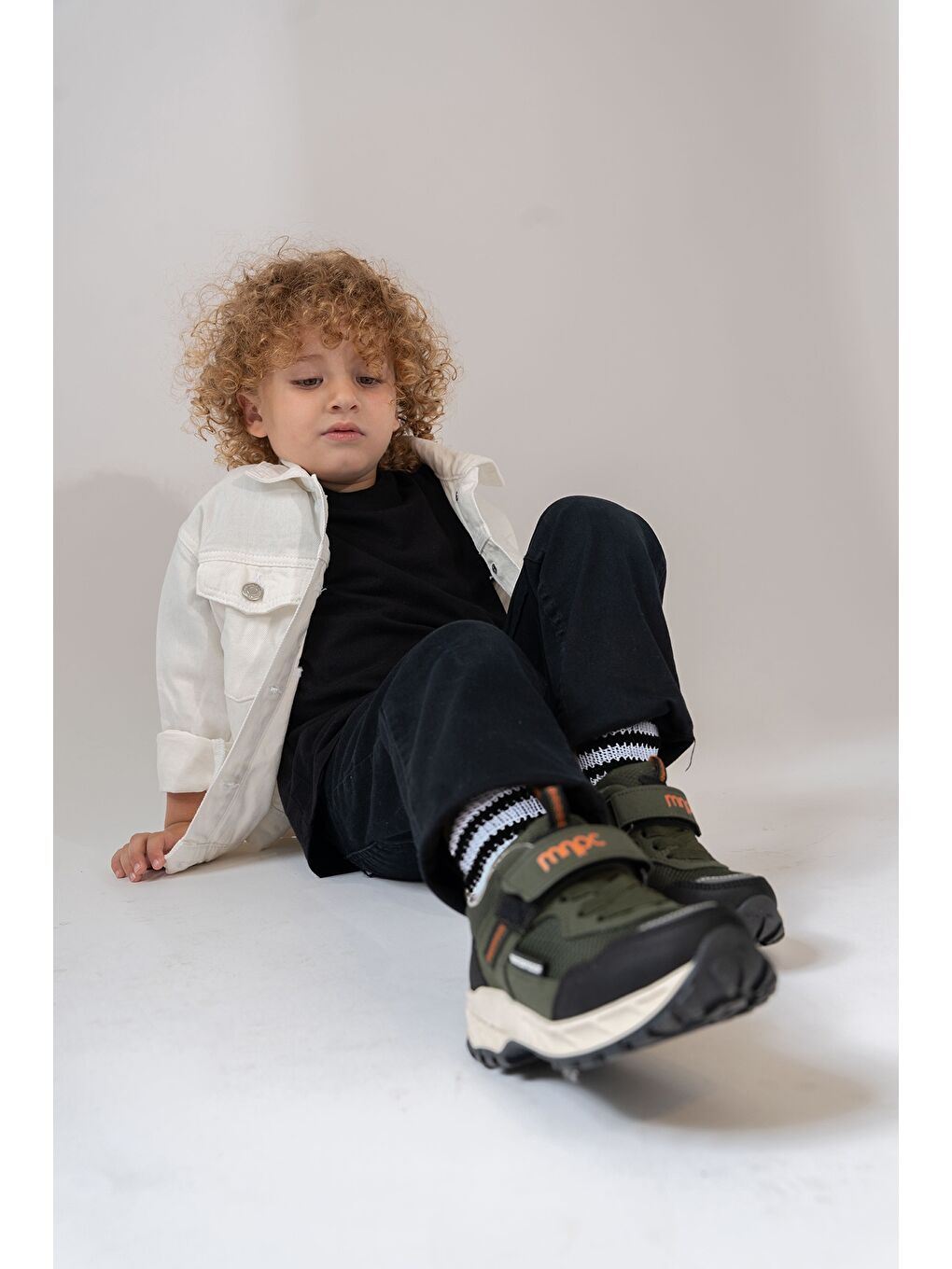 Erkek Çocuk Haki Su Geçirmez Anatomik Ayakkabı-2
