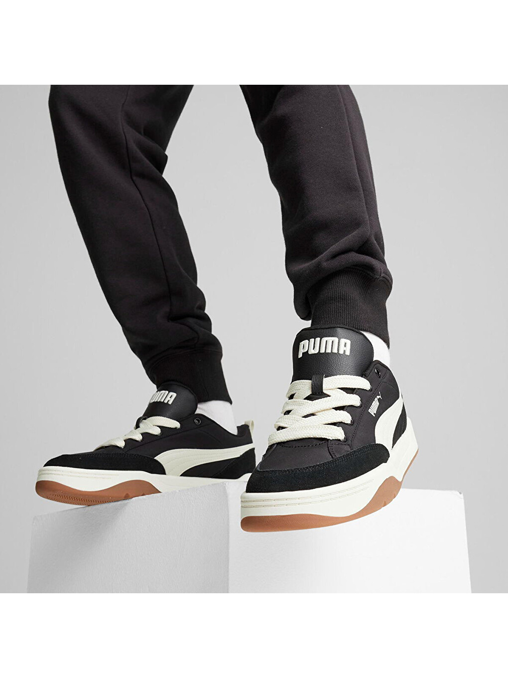 Park Lifestyle Street Erkek Siyah Sneaker-4