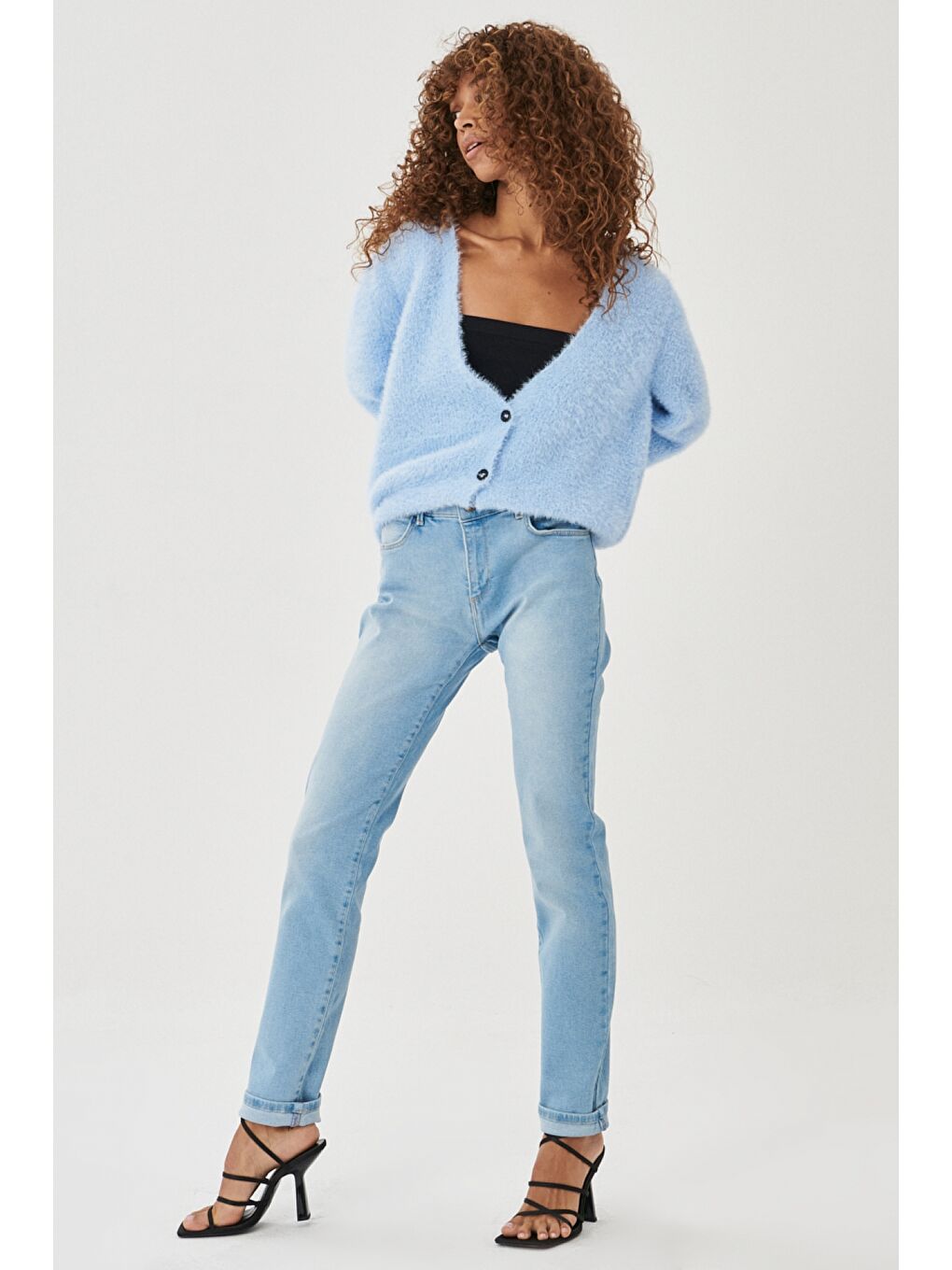 Mavi Slim Fit Dar Kesim Denim Esnek Jean Jean Pantolon-1