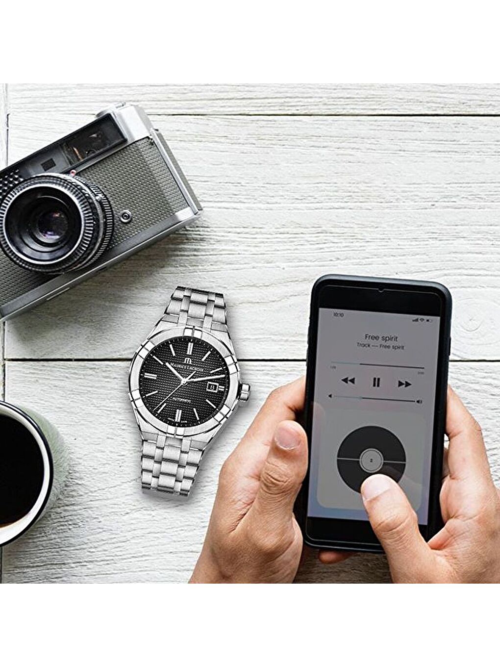 Gri ML-AI6008SS002330-1 Erkek Kol Saati-2