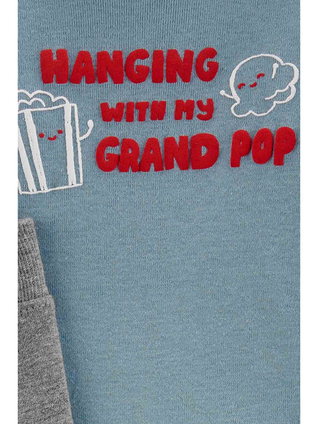 Karışık Erkek Bebek Body Pantolon Set 2'li Paket-2