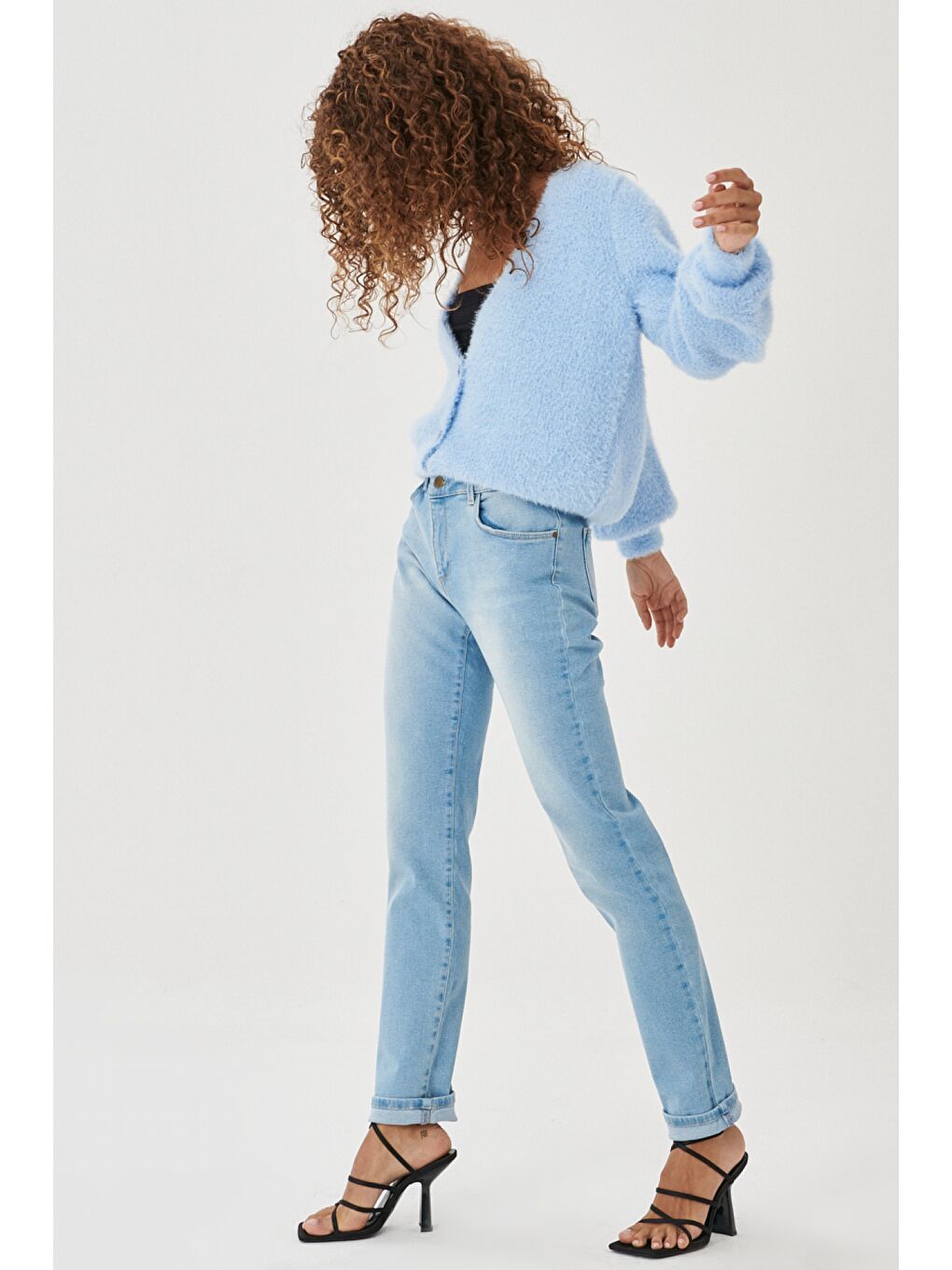 Mavi Slim Fit Dar Kesim Denim Esnek Jean Jean Pantolon-2