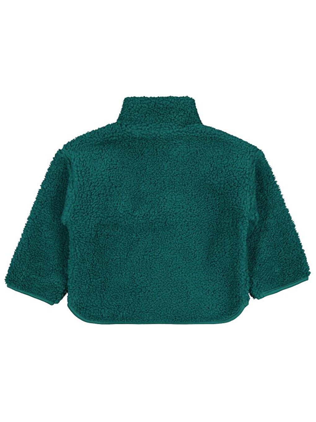 Haki Boys Biyeli Yarım Fermuarlı 2-5 Yaş Sweatshirt - Yeşil 3-4 Yaş-2