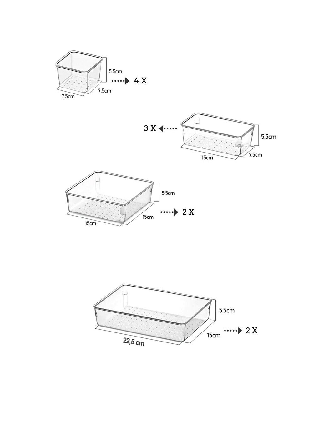 11li Modüler Banyo Kozmetik Takı Düzenleyici Çok Amaçlı Organizer Çekmece İçi Düzenleyici-3