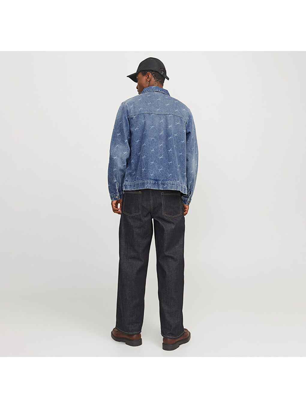 Concrete Erkek Mavi Klasik Yaka Ceket-4