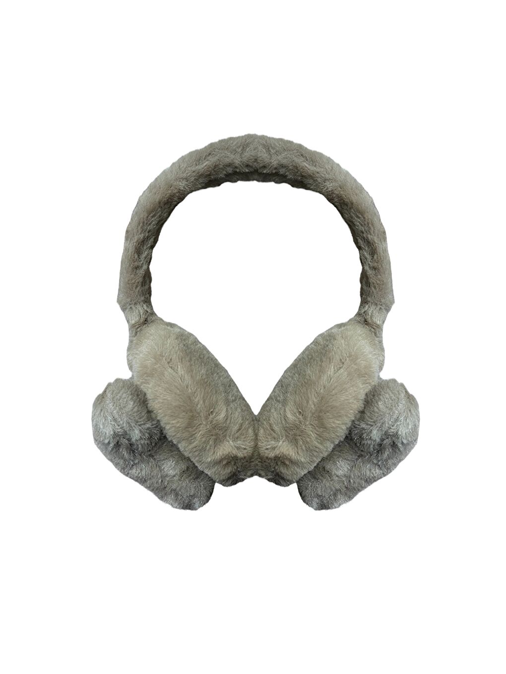 Çocuk Kahverengi  3D Ayıcık Detaylı Pelüş Kışlık Kulaklık