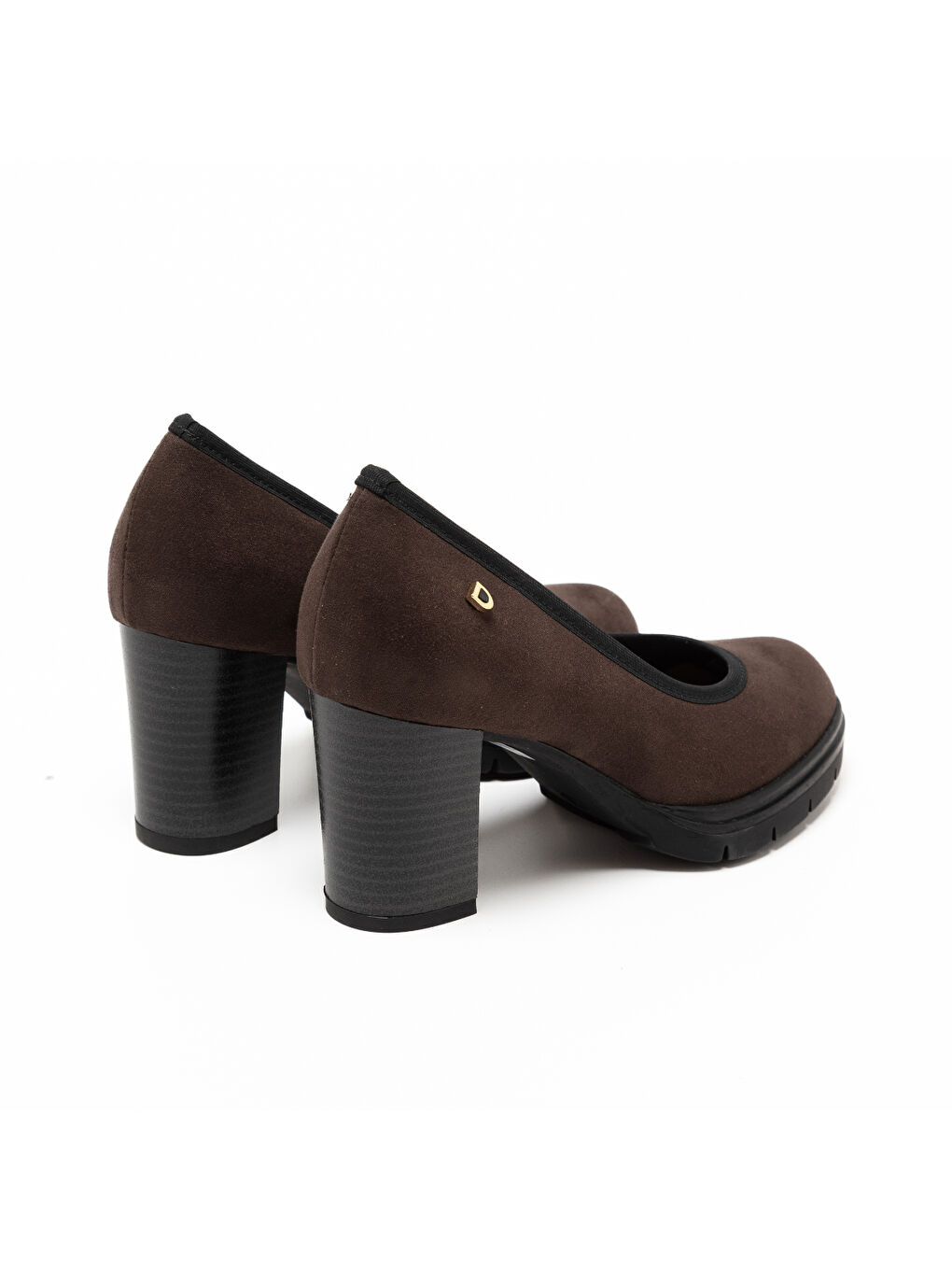 Kahverengi Kadın Topuklu / Stiletto 483700DS 3700DS Camoscio TDM-3