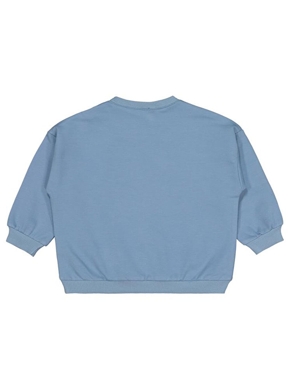 Baby Nice Girl Baskılı 6-18 Ay Sweatshirt - Mavi 12-18 Ay-1