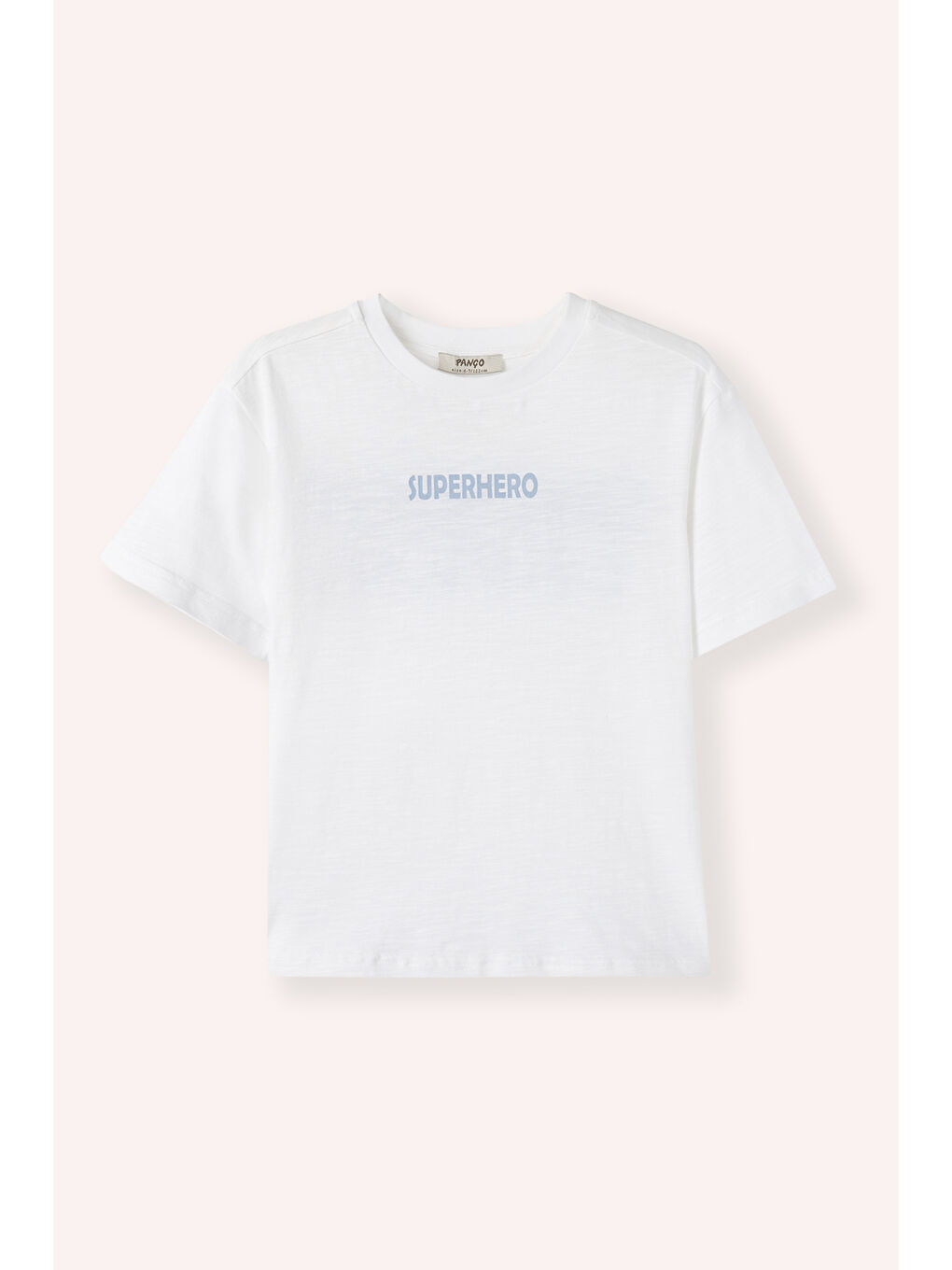 Erkek Çocuk Baskı Detaylı Kısa Kollu T-Shirt Beyaz