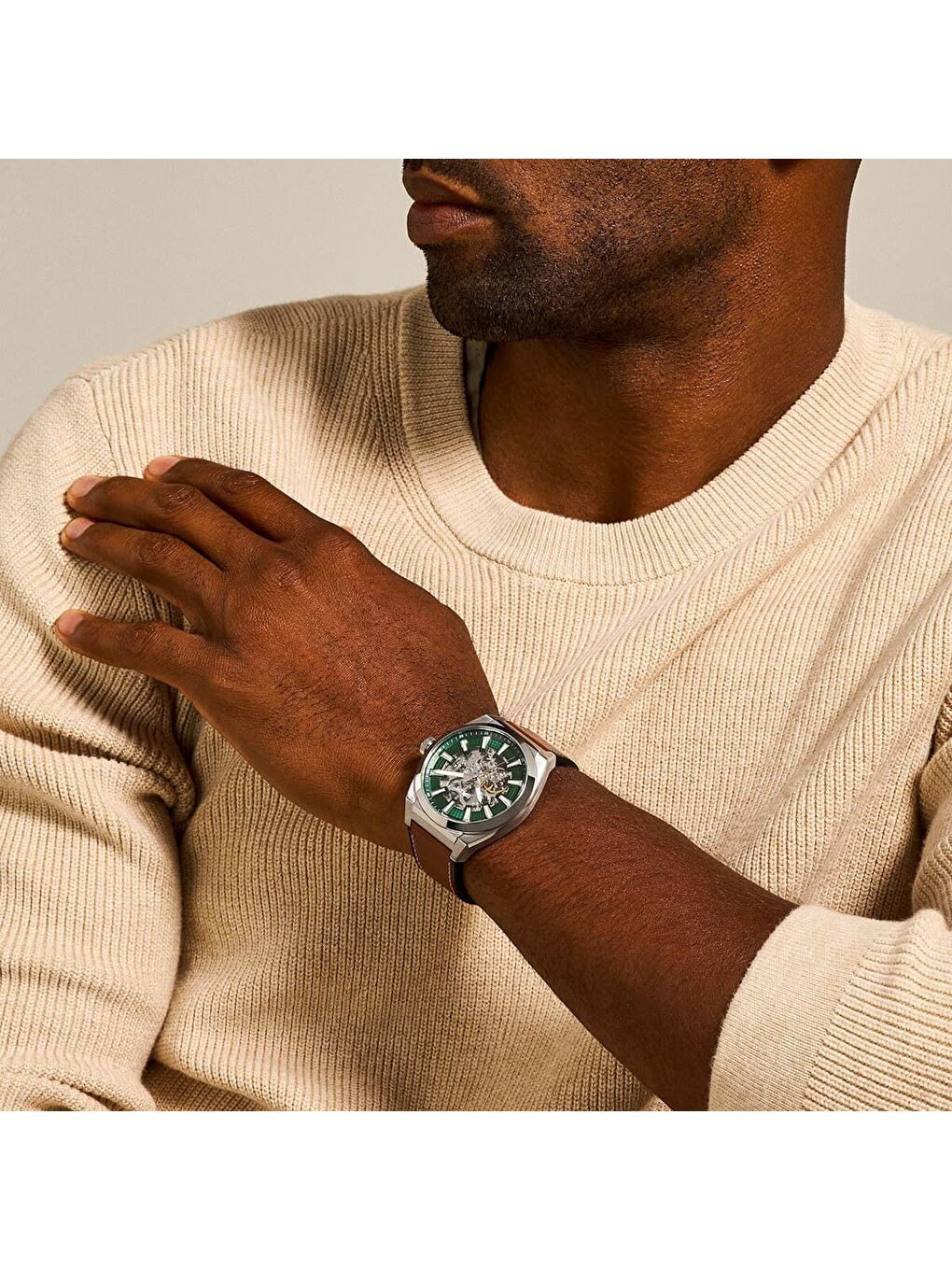 Kahverengi FME3261 Erkek Kol Saati-4