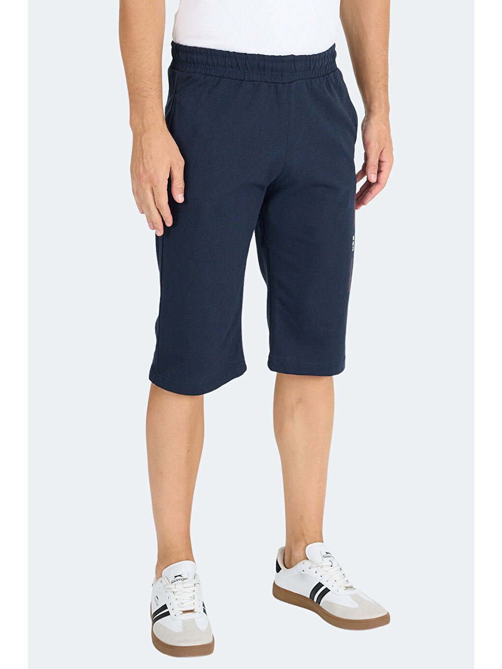 NEBO I Erkek Cepli Kapri Lacivert Şort-2