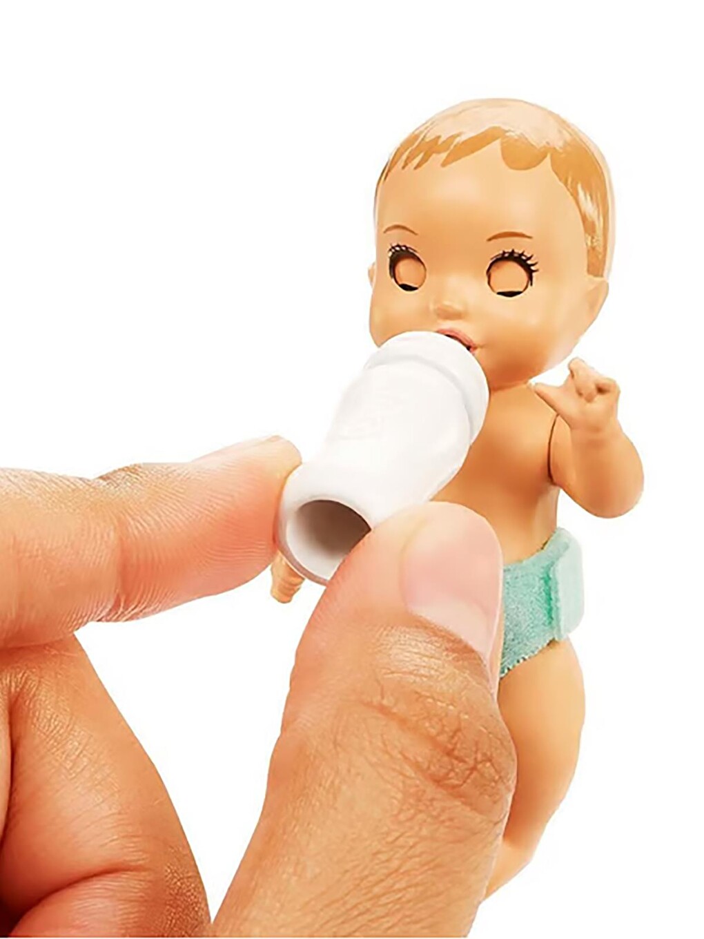 Bebek Bakıcısı Bebeği Ve Aksesuarları - Lila-1