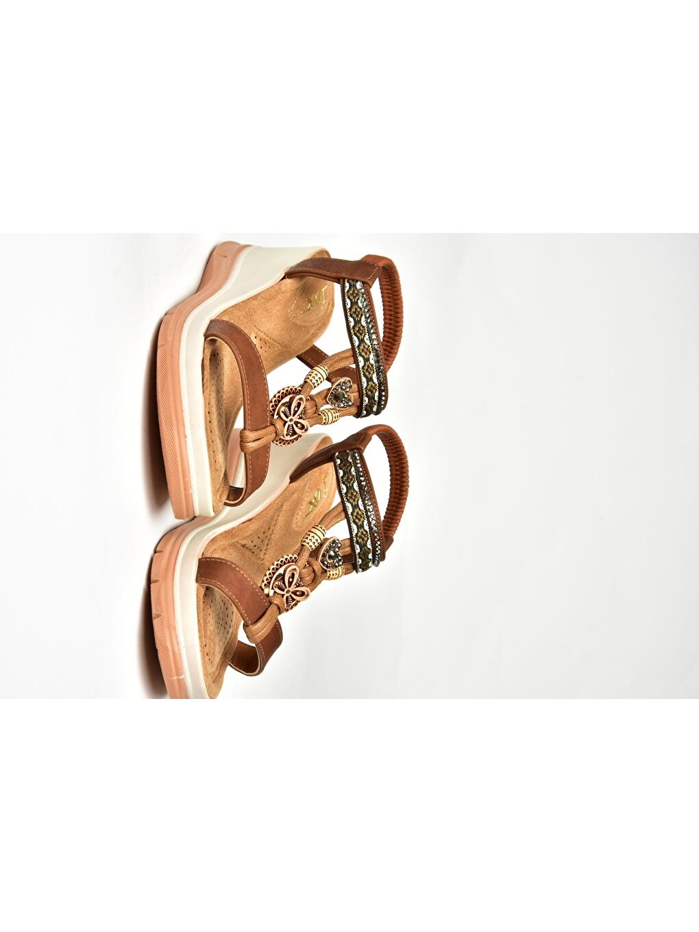 Kahverengi Taba Kadın Sandalet U2589268-5